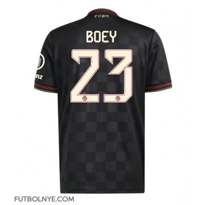 Camiseta Bayern Munich Sacha Boey #23 Tercera Equipación 2025-26 manga corta Camiseta Bayern Munich Sacha Boey #23 Tercera Equipación 2025-26 manga corta